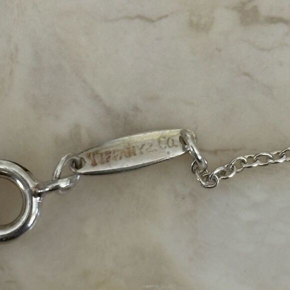 Tiffany & Co. Elsa Peretti Double Loop Necklace Sterling Silver - Picture 5 of 9